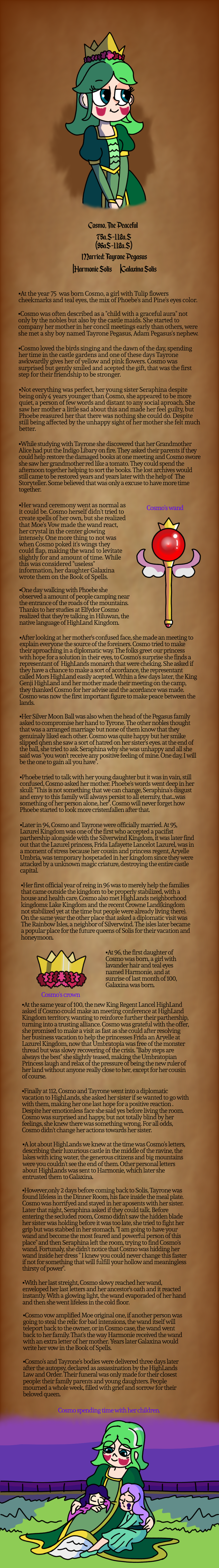 Bio Deviantart Biography- Cosmo, The Peaceful by LittleSyrup on DeviantArt