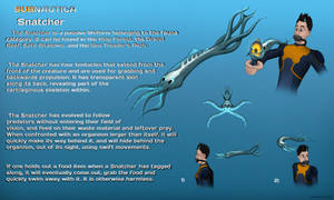 Subnautica Creature Idea #1 - Snatcher