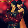 Jin Kazama and Ling Xiaoyu