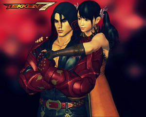 Jin Kazama and Ling Xiaoyu