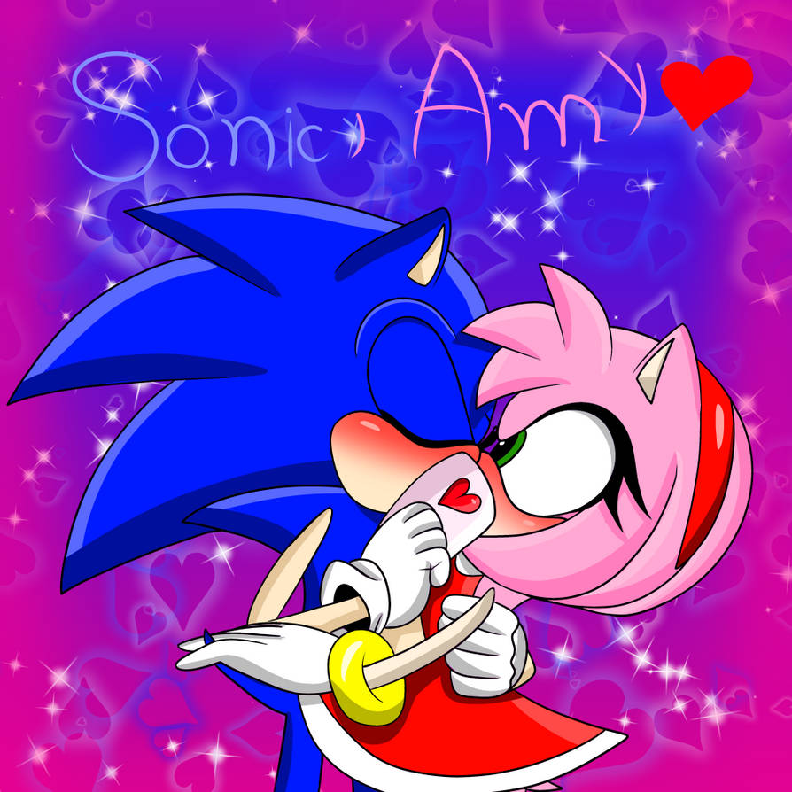 Sonic e Amy - KISSING IN THE MOONLIGHT 🌌 di @DrStarline