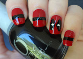 Deadpool nails