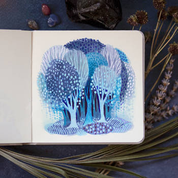 Sketchbook miniforest