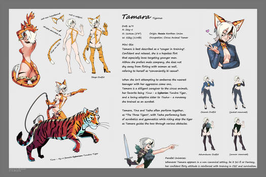 Tamara Character Sheet