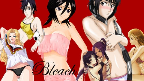 Bleach Girls PSP wallpaper