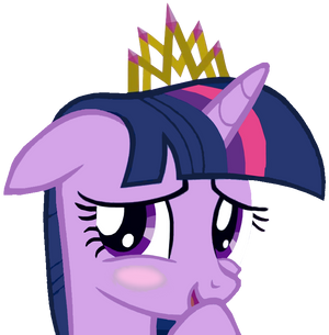 Flattered Princess Twilight Sparkle