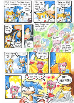 Ice Cream - Sonic Comic.