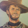 Oil Painting of Clint Eastwood