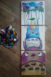 Totoro Painting