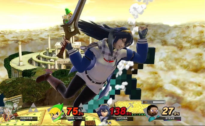 Lucina screen ko GATE Lucina mod by ma34he on DeviantArt