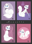 Portraits of Mewsette by BrisbyBraveheart