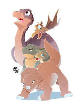 The Land Before Time 30th - Main Five Variant