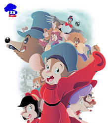 An American Tail - 35th Anniversary by BrisbyBraveheart