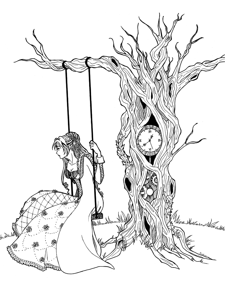 Time tree ::for colouring::