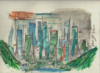 Cityscape Illustration 