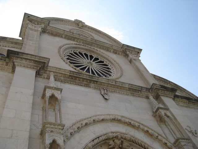 The cathedral in Sibenik.