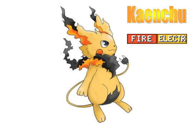 Pikachu new evolution Kaenchu (Mega Evolution) by AlexRegele1 on DeviantArt