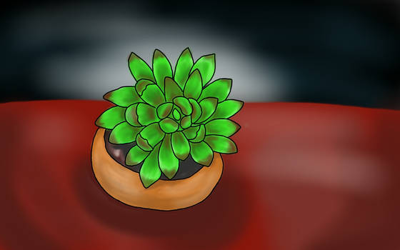 sketch challenge succulent 