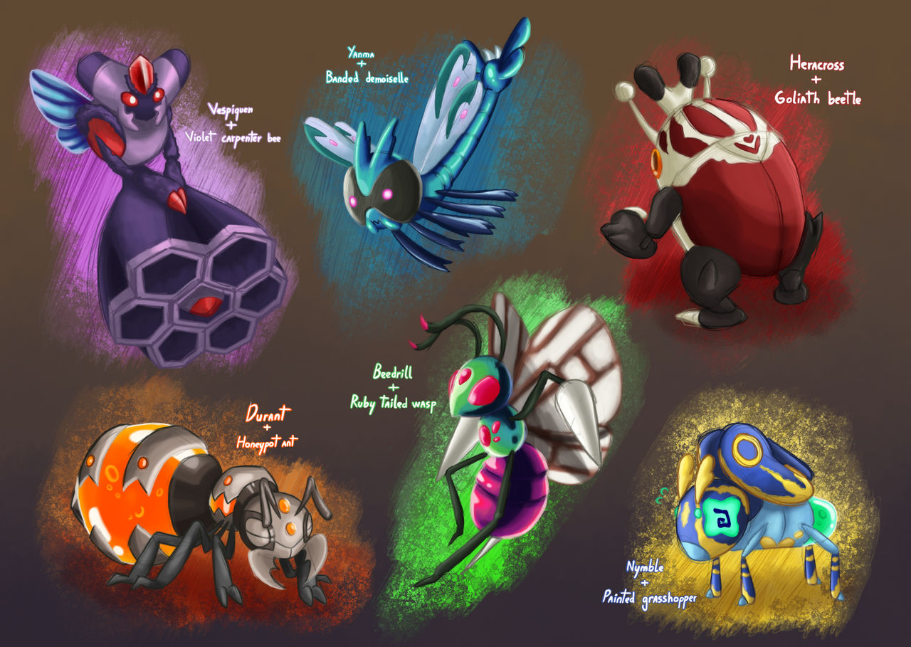 All Insects List Deviantart Bug variety (Fanart) by Stonk6a on DeviantArt