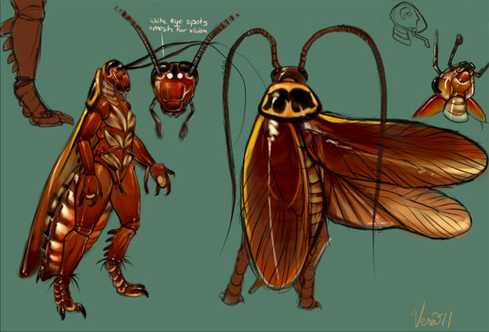 Cockroach Invincible Iick the Cockroach by v-e-r-a on DeviantArt