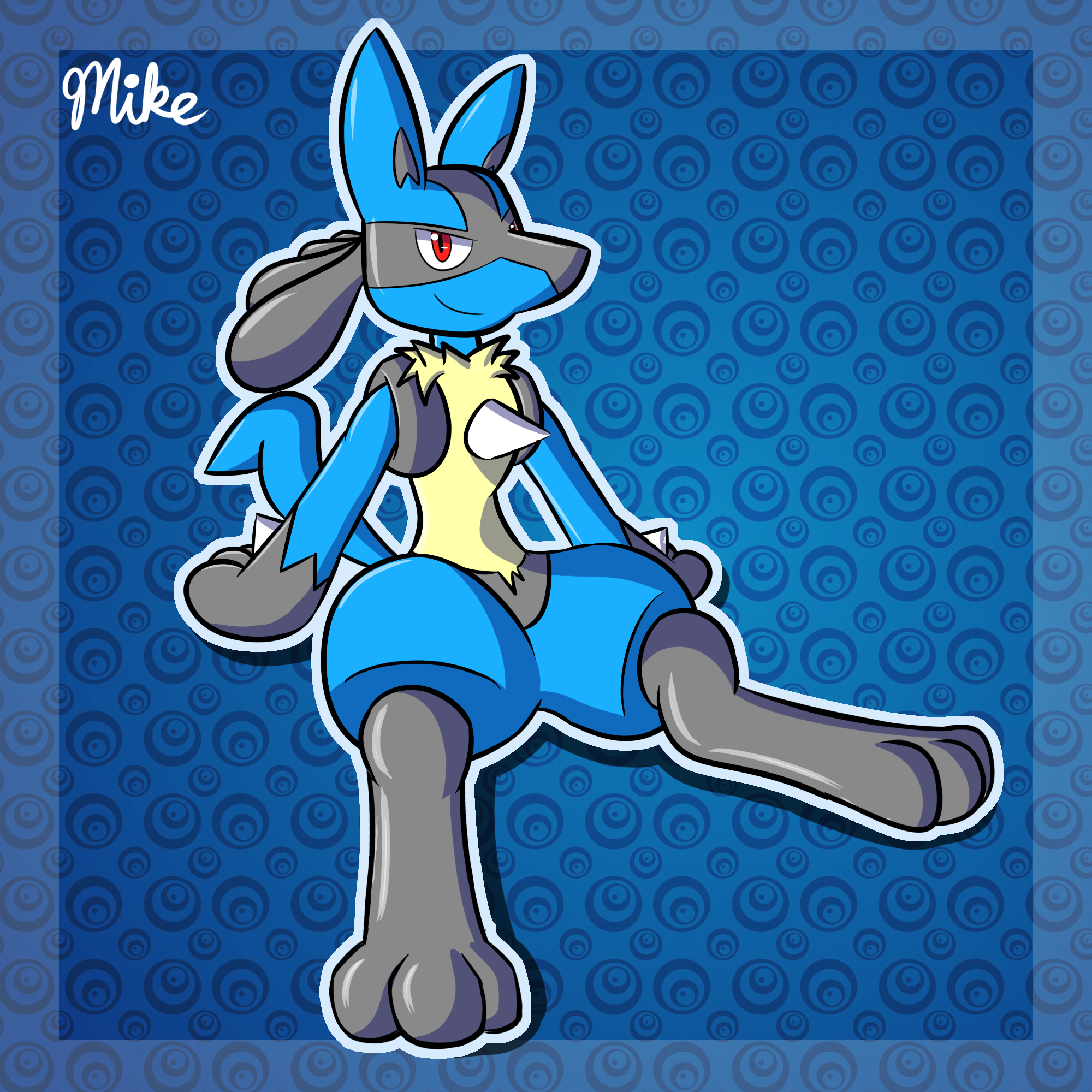 Alldex 0448: Shiny Lucario by All0412 on DeviantArt