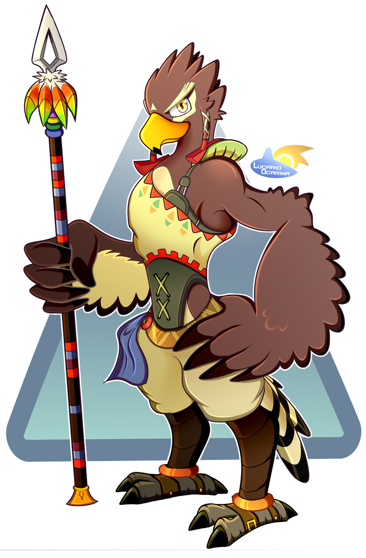 Female Rito Deviantart Breath of the Wild Rito by PUPPERCASE on DeviantArt