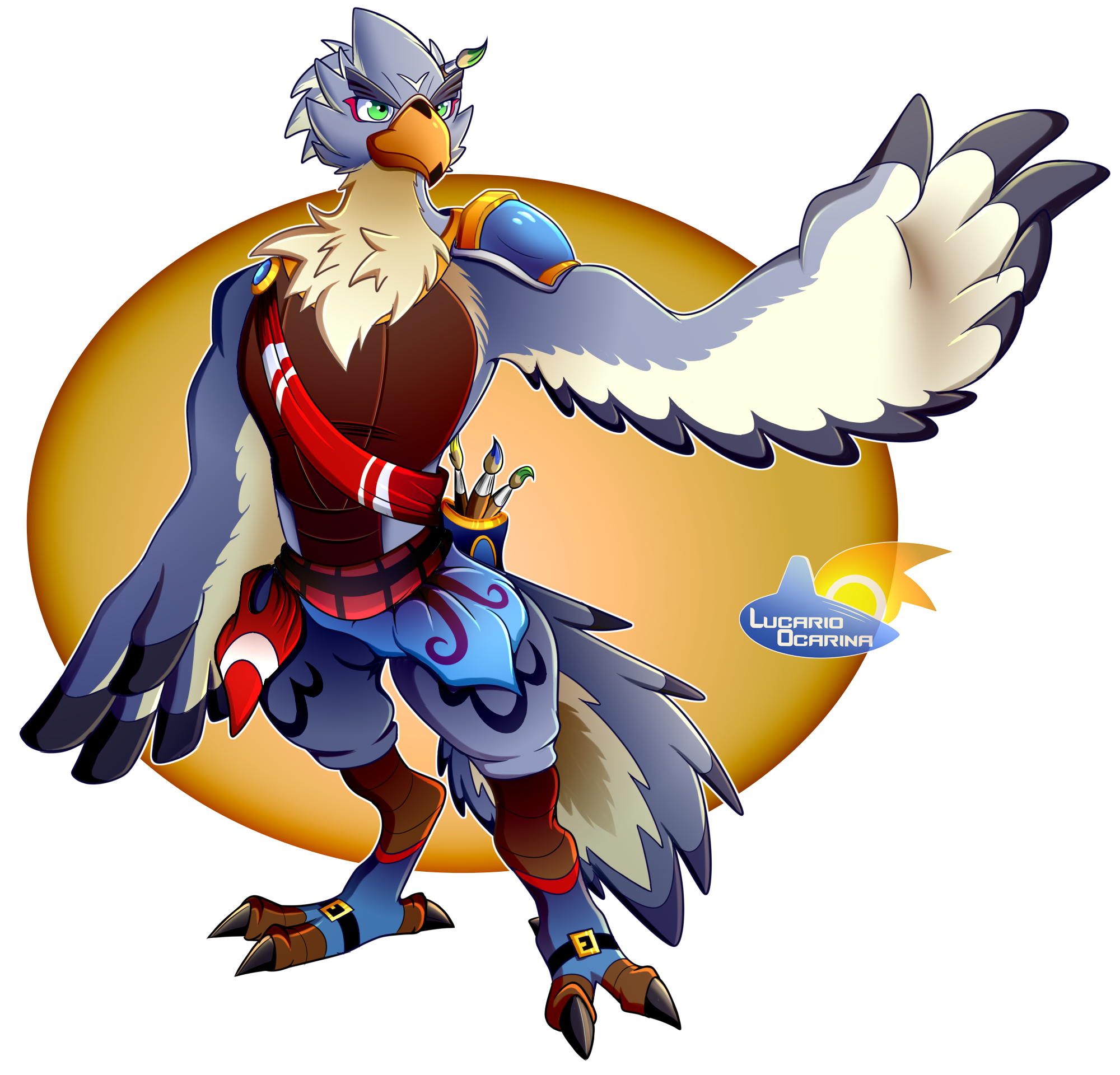 Rito From Zelda Strangle