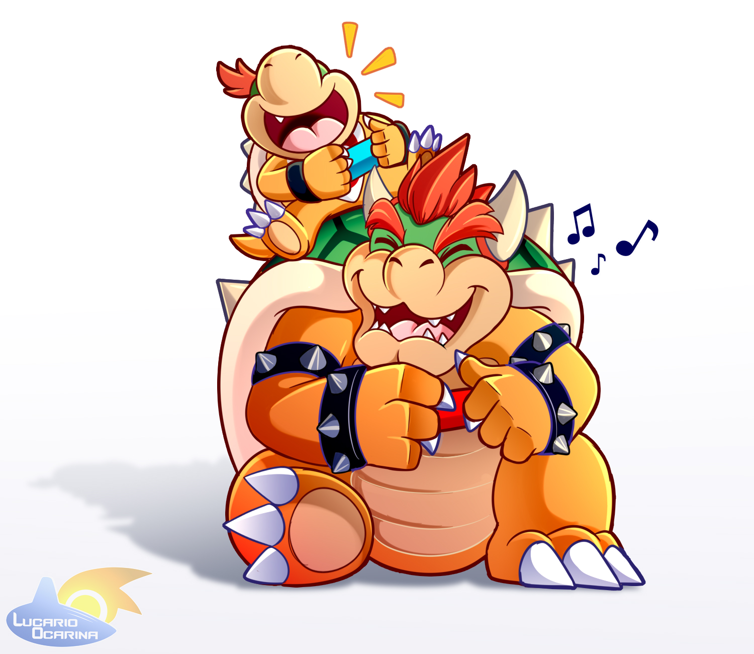 Bowser Jr Has A Really Cool Dad By Lucarioocarina On Deviantart