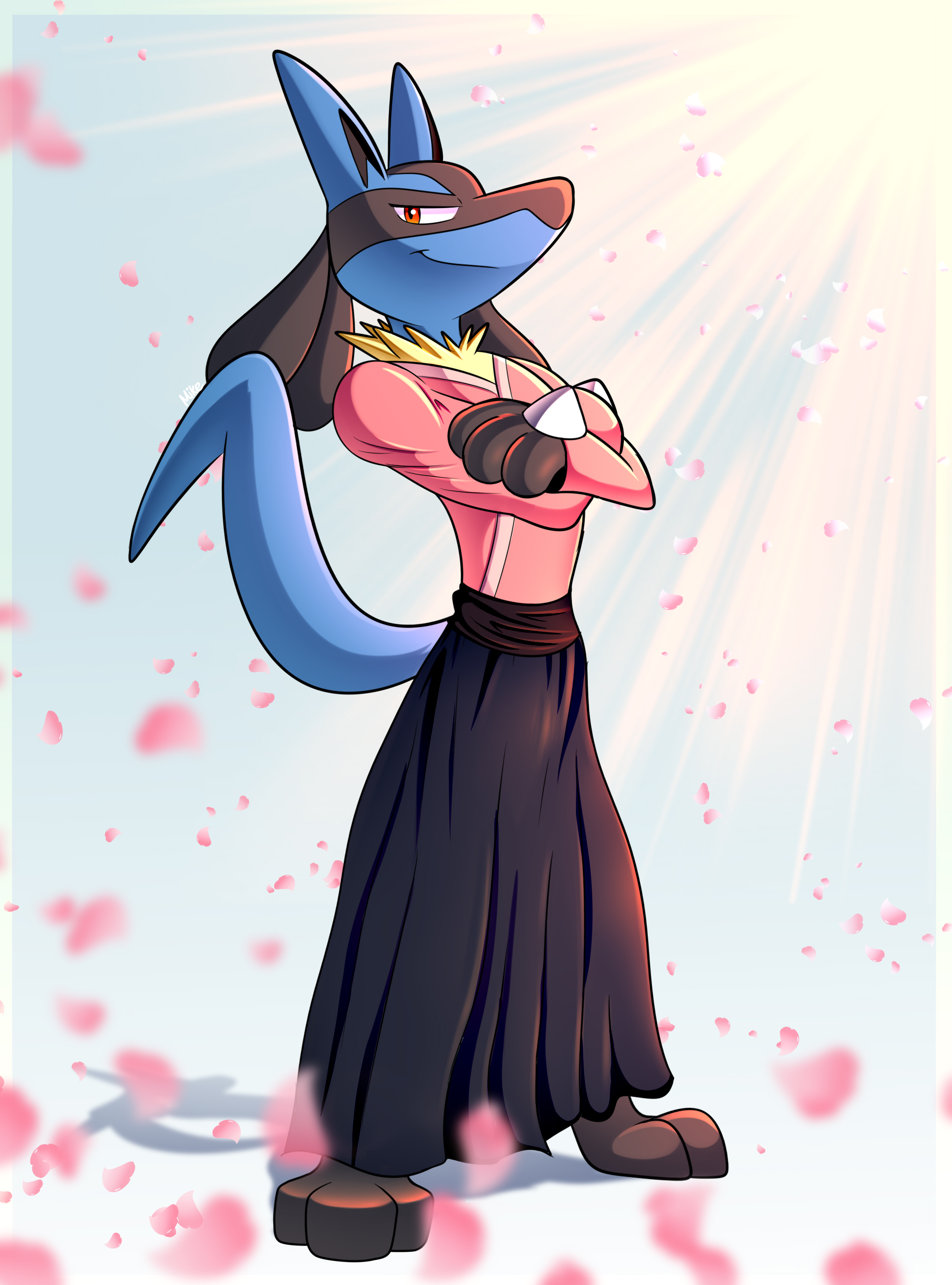 Alldex 0448: Shiny Lucario by All0412 on DeviantArt