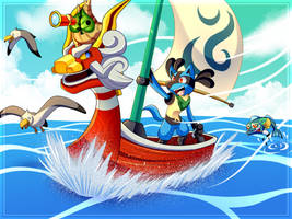 Lucario in Wind Waker