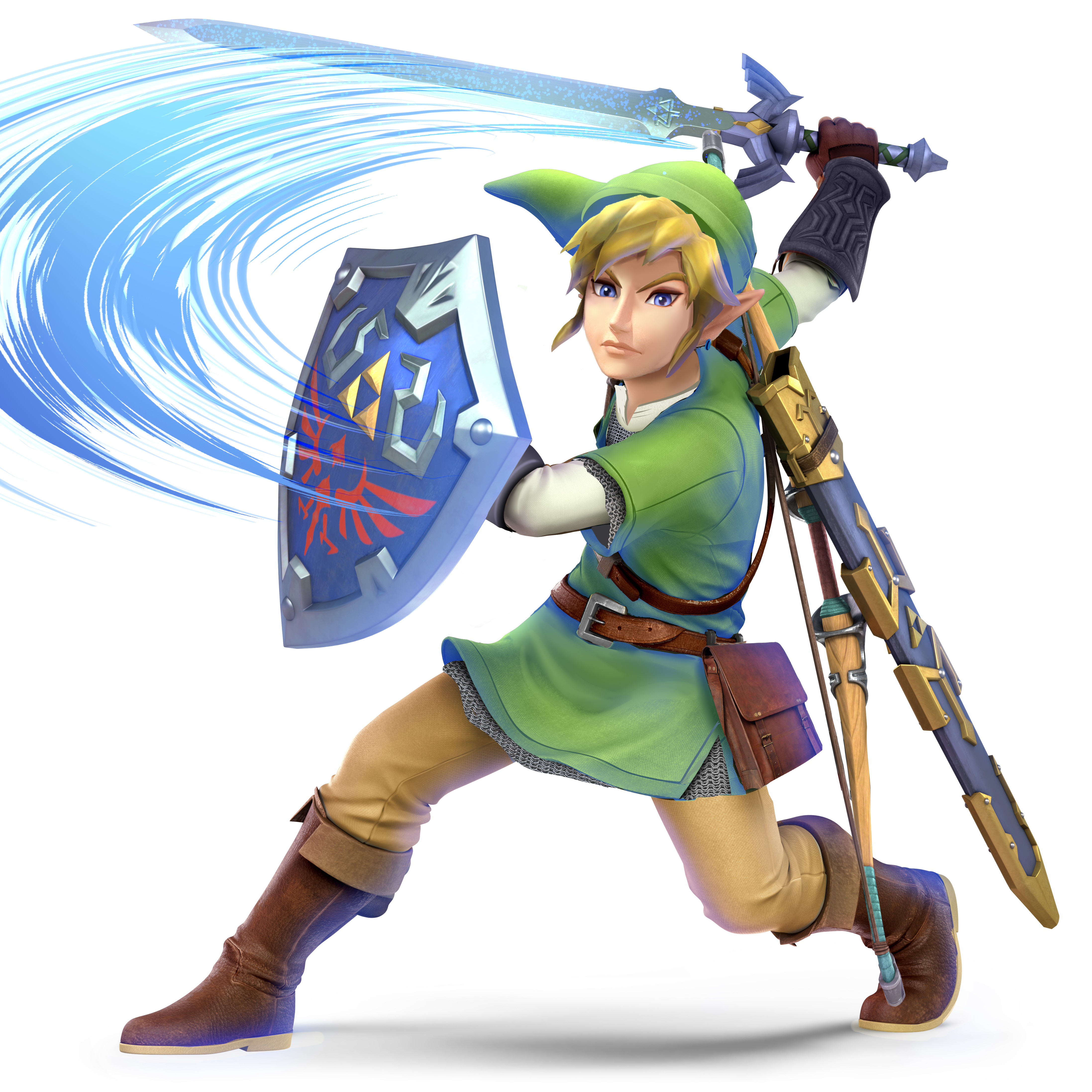 Link ( The Legend of Zelda ) Render V2 by RayLuisHDX2 on DeviantArt