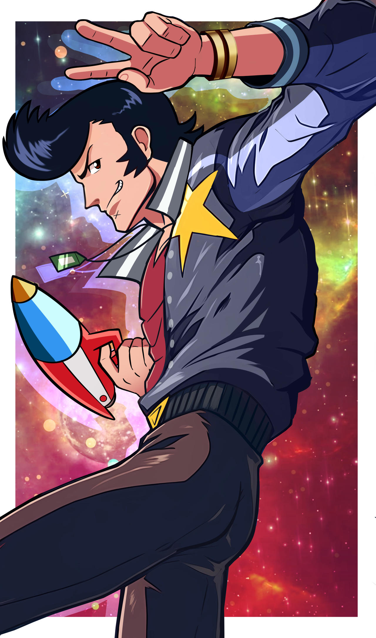 Space Dandy Model Space Dandy by PUPPERCASE on DeviantArt