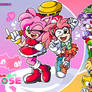 Amy rose and Team Rose