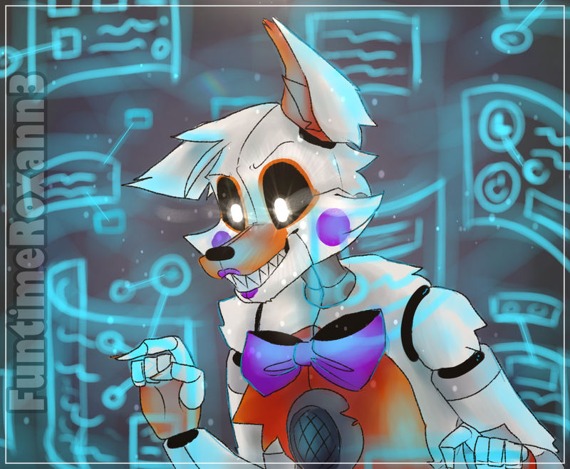 LOLBIT FNAF Art Print by Rora.the.Explora