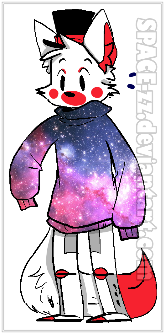 Galaxy .:FUNTIME ROXANNE FNAF OC:. by enyaxoR-Artwork on DeviantArt