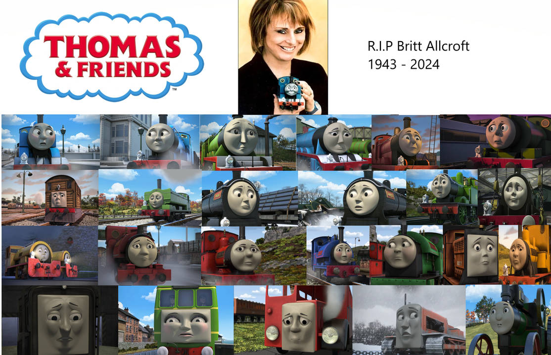 RIP Britt Allcroft From Thomas And His Friends by DavidSodor on DeviantArt