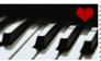Piano Stamp