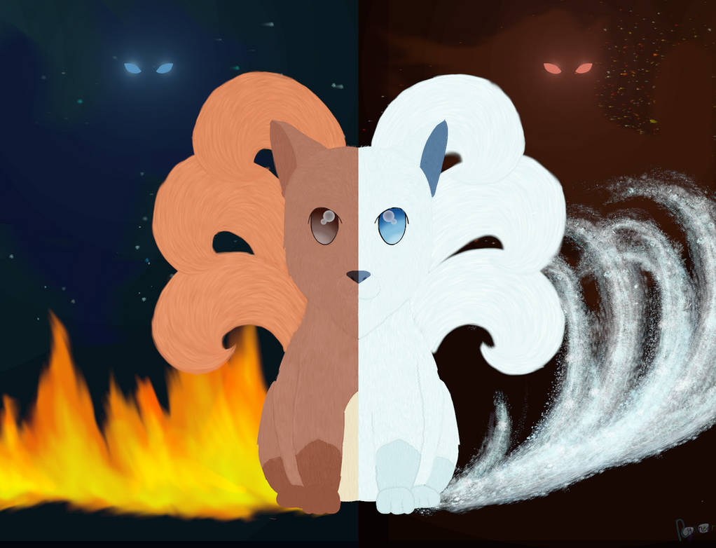 Vulpix Mirrored- My Take by Rynneer on DeviantArt