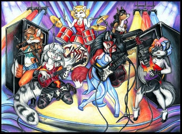 Band Deviantart Cassie's Band by Foxonian on DeviantArt