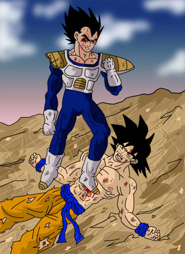 Goku Jr Vegeta Jr by f1l1p3 on DeviantArt