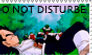 Do NOT disturbe stamp