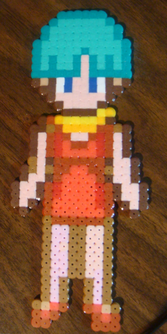 Buu Saga Bulma Pixel Bead