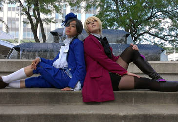 Black Butler-Alois And Ciel