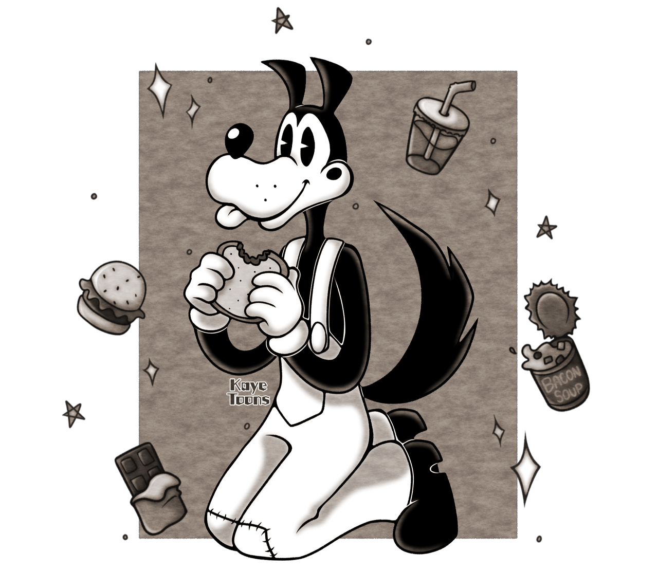 Boris Deviantart 1st place prize - Boris by KayeToons on DeviantArt