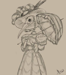 Lady stork