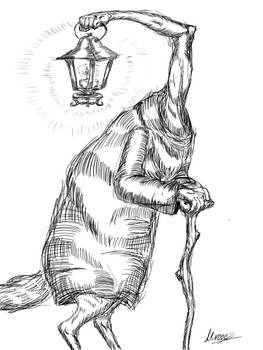INKTOBER#20,21-BLUFF-BADDOG