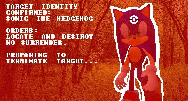 Sonic Red Target Target: Sonic by swifthom on DeviantArt