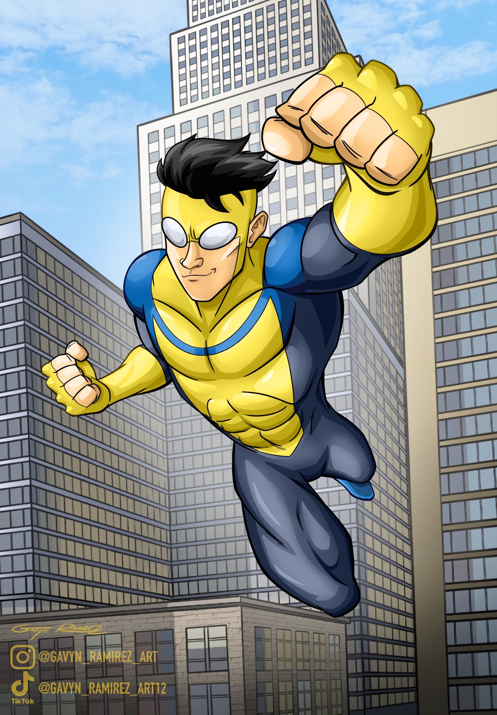 Invincble Animation Invincible Animated Fan Art Invincible Thechamba - AusmalbilderFurKinder.de