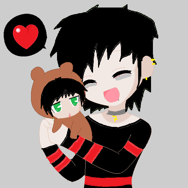 Me and my teddy Zacky V