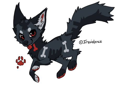 .: Skully Puppy Adoptable CLOSED :.